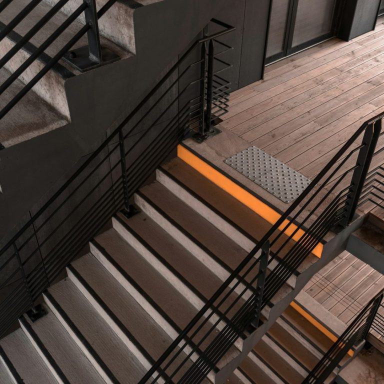 Ein sauberes Treppenhaus Ein sauberes Treppenhaus