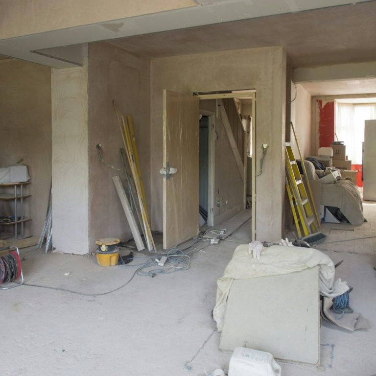 Reinigung einer Baustelle Reinigung einer Baustelle
